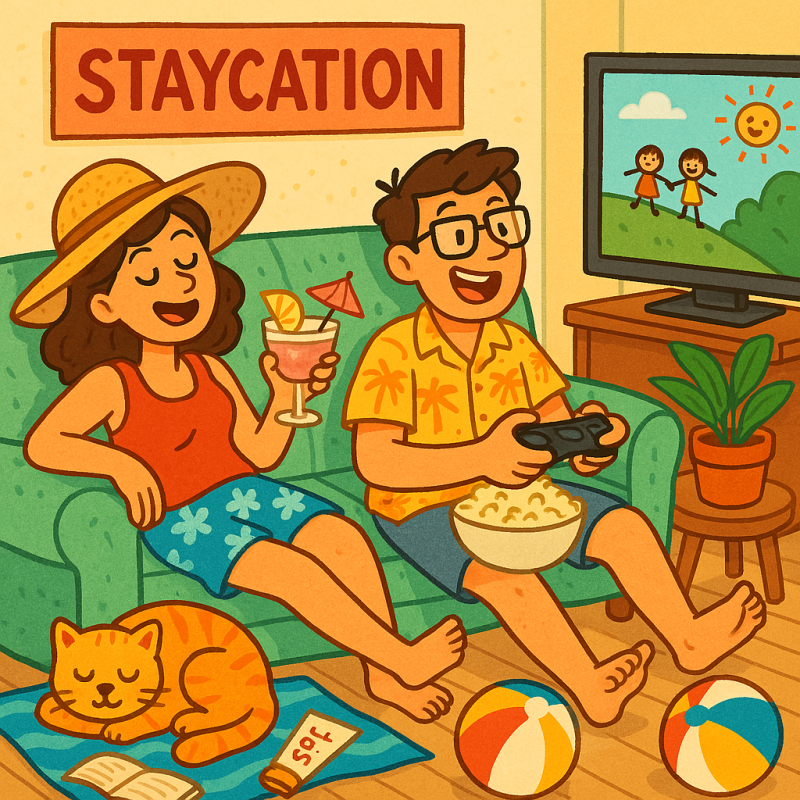 요즘 핫한 ‘스테이케이션(staycation)’이 뭐예요?