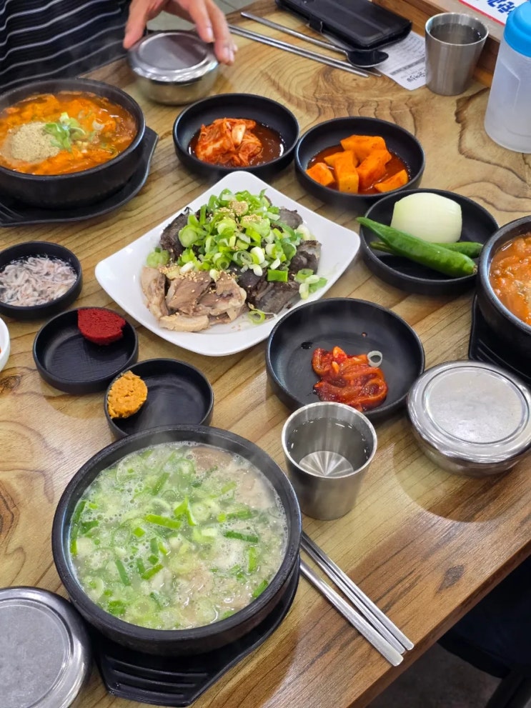  진도 쏠비치 맛집 신창손순대국밥 해남본점