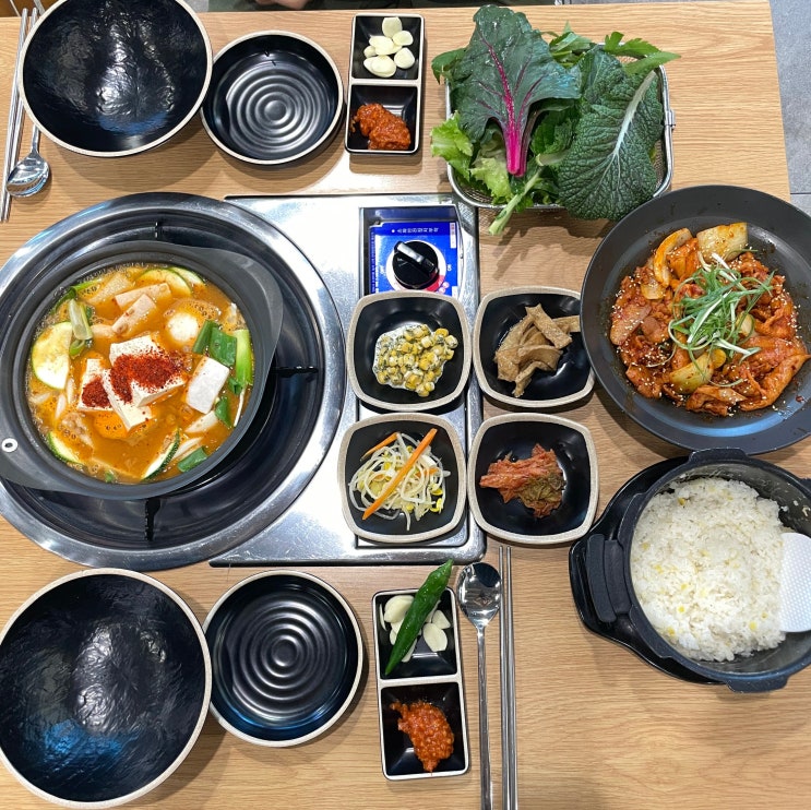  평택 고덕동 맛집 예향정 서정리역 한식 쌈채소 무한리필