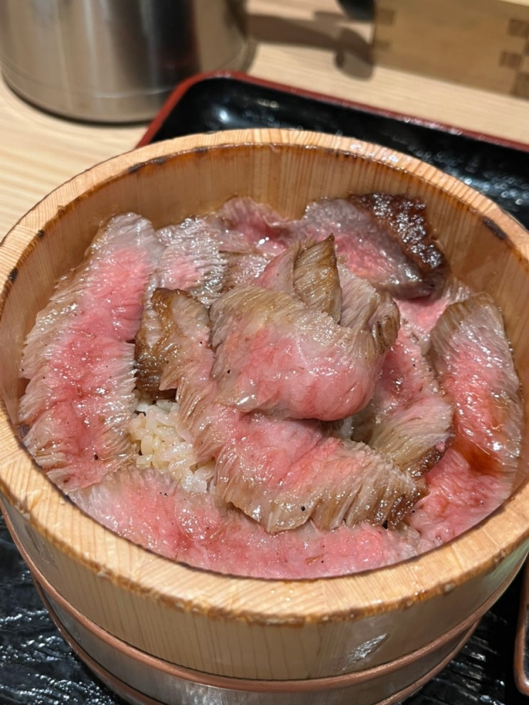  후쿠오카 맛집 하카타규 마부시 무사시 평일 저녁 웨이팅