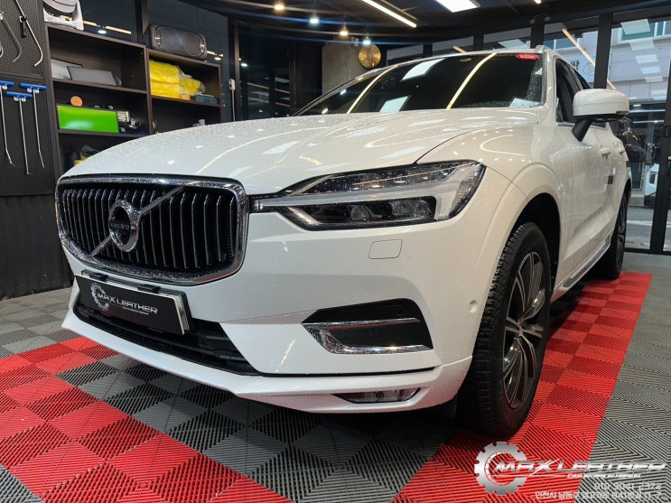 청라 볼보 XC60 뒷열 가죽시트 디퓨저 이염 복원