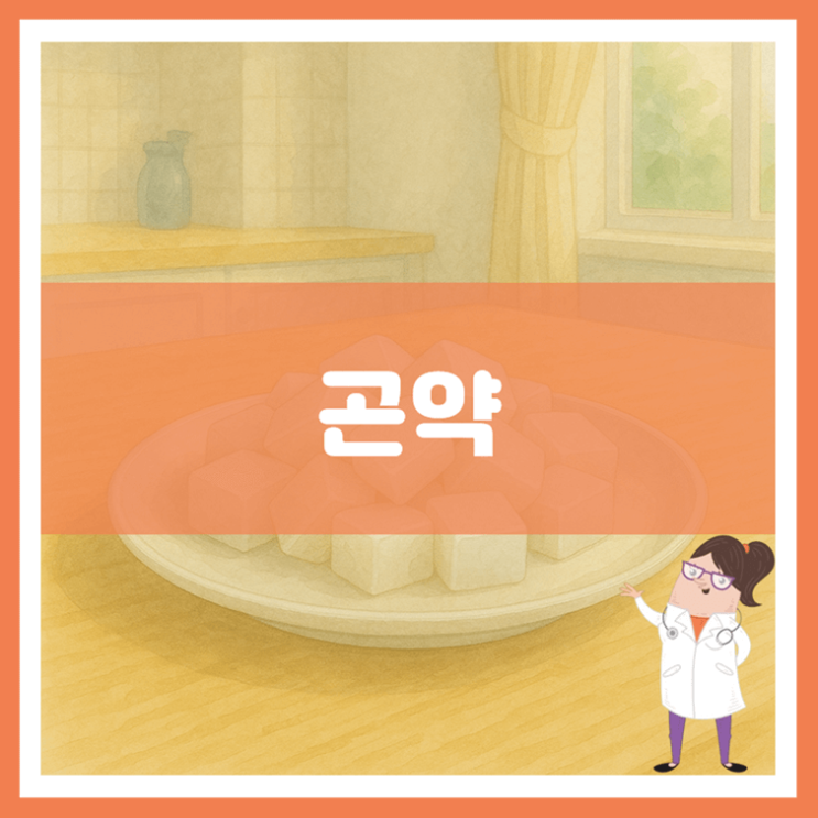  곤약 효능 부작용 보관방법