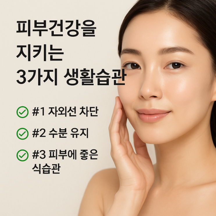  요즘 더위에 피부도 지친다… 여름 피부 건강 지키는 3가지 습관