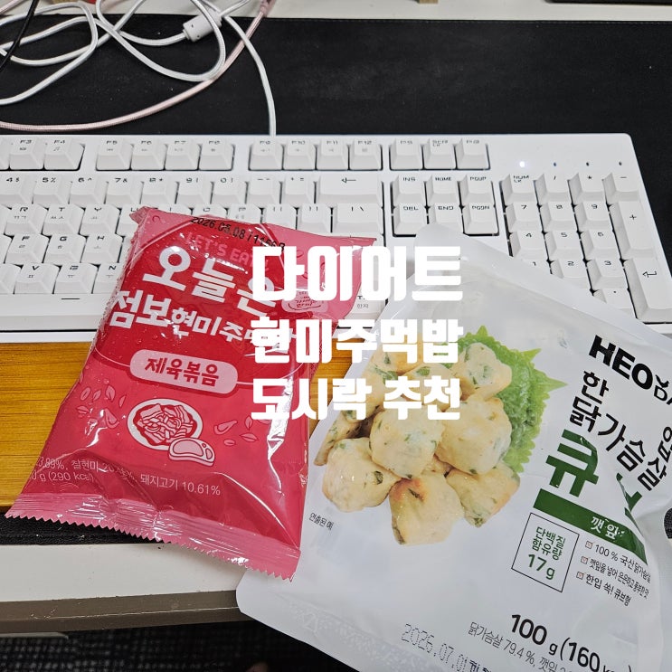  다신샵 | 오늘은 현미주먹밥 점보현미주먹밥 맛 후기 직장인 다이어트도시락 다이어트식단 추천