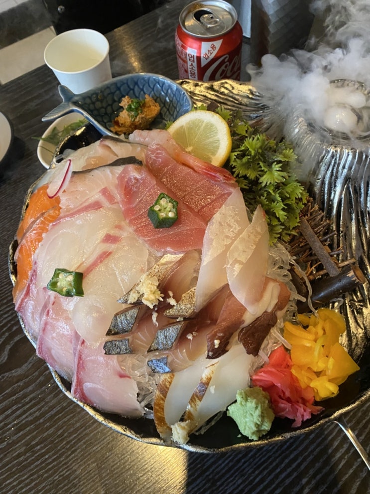  데이트하기 좋은 이자카야 숙성회 모듬사시미 의정부역 횟집 요로시 가성비 만점 요로시커플세트
