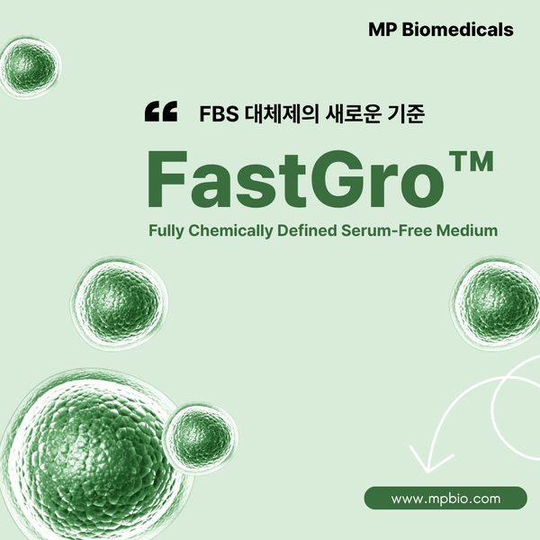  FBS 대체제의 새로운 기준, FastGro : Fully Chemically Defined Serum-Free Medium