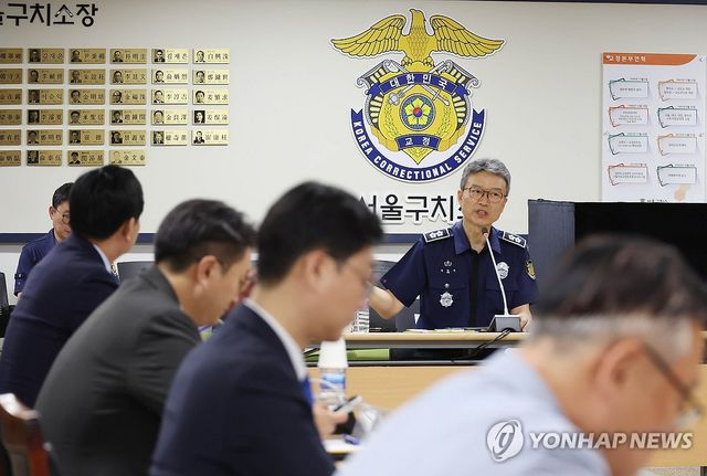  尹 구치소 찾은 與의원들 "건강 문제없어…접견 특혜 확인"(종합)
