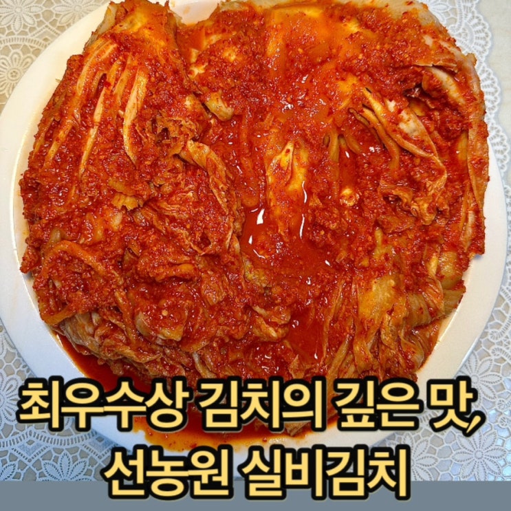  김치품평회 최우수상, 30년 전통의 깊은 맛! 선농원 실비김치 & 실비파김치 솔직 후기