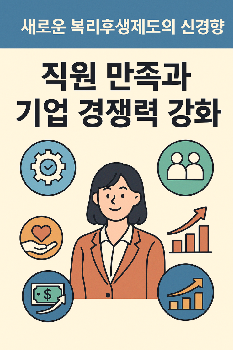  (HRM) 새로운 복리후생제도의 신경향: 직원 만족과 기업 경쟁력 강화