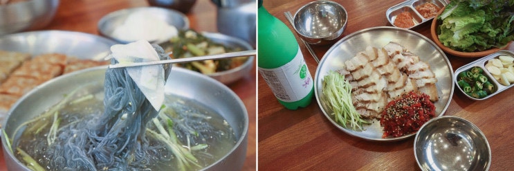  자연면옥에서 만나는 설해원 맛집, 여름 별미 막국수와 수육