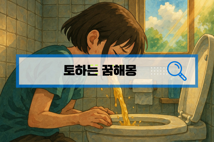  [무료꿈해몽] 토하는꿈해몽 완전정리: 길몽흉몽60가지