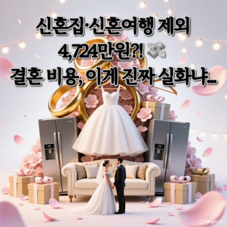  신혼집, 신혼여행 다 뺐는데도 결혼에 5천만원?! 통장 탈탈 털리는 진짜 이유 공개!