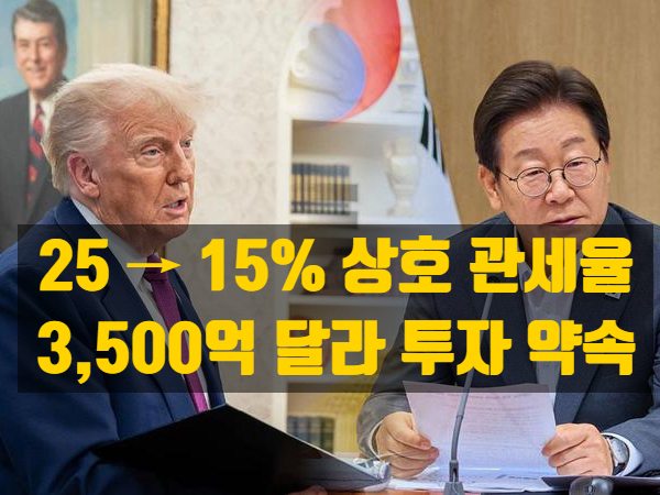 이재명 정부, 한미 관세 15% 협상 타결… 국익 중심 실용외교의 첫 결실