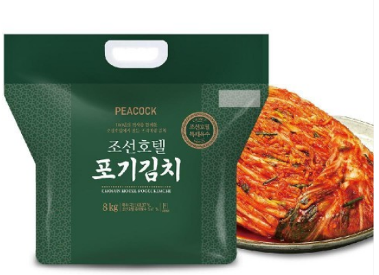 피코크 조선호텔 김치 8kg 깊은 맛의 비결