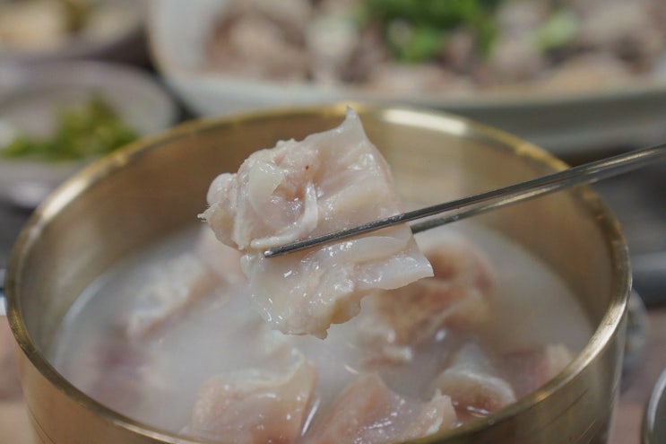  푸짐한 수육과 진한 국물이 인기인 인덕원동편마을맛집, 장내동도가니
