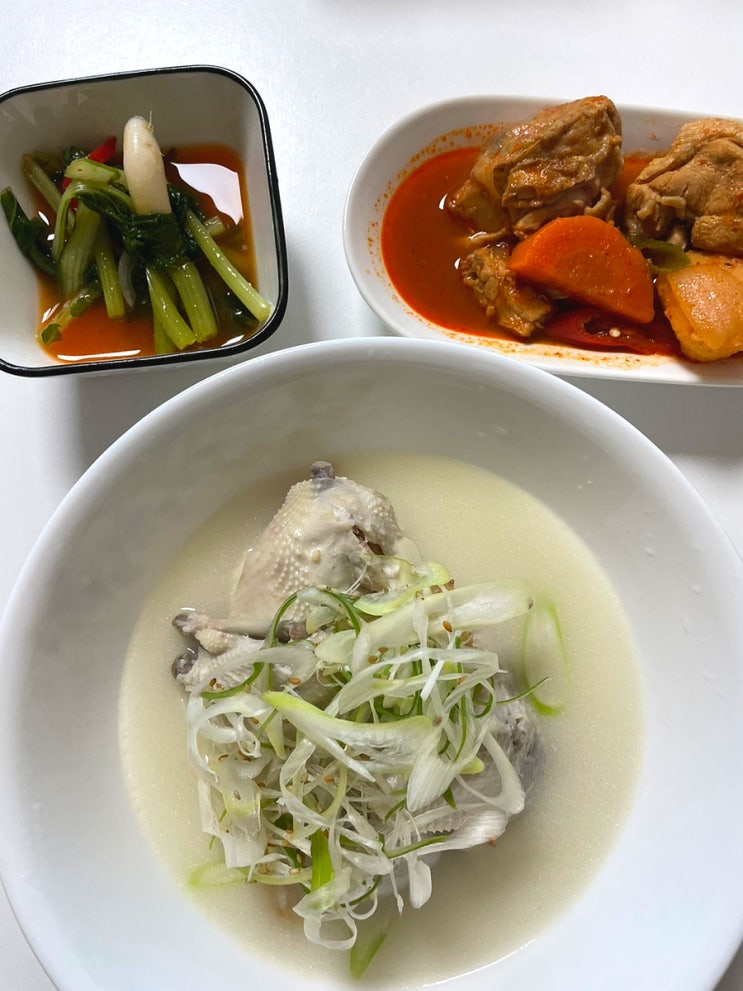 음식상점 마린시티 반찬 배달 맛집 복날 <b>말복 삼계탕</b> 닭볶음탕