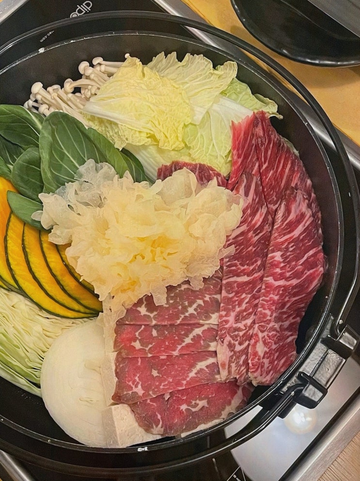  소중한 사람과의 만남, 봉명동회식은 우산정 편백찜 샤브에서