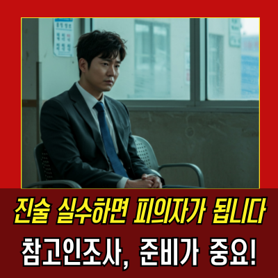  참고인조사, 피의자 전환 위험을 줄이는 대응 전략
