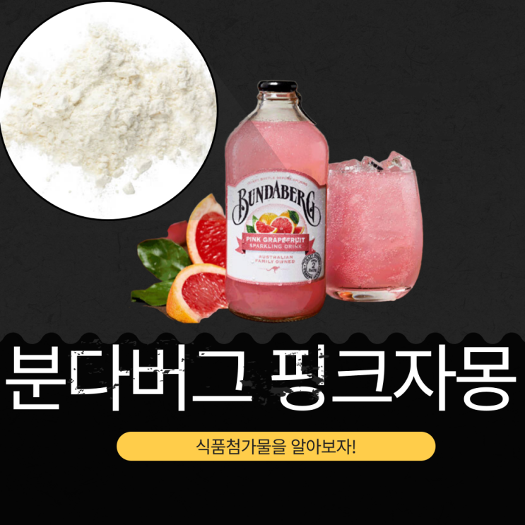  코스트코 인기 음료, 분다버그 자몽 주스 - 당류 43g 영양 성분 분석