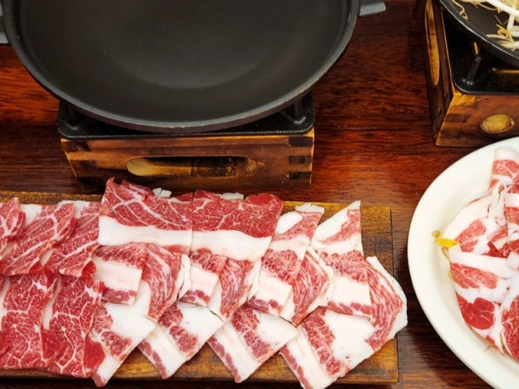  제주공항근처 맛집, 말고기맛집 말샤브샤브  '말고기연구소'