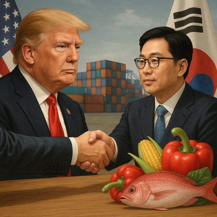 <b>한미</b> 관세 협상 최종 타결! "농수산물 <b>개방 논란</b>"의 진실과 한국... 