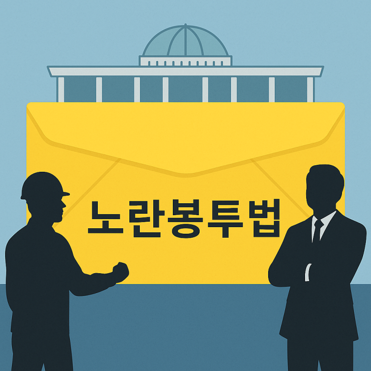 ️ <b>노란 봉투법</b>이 뭐길래? – 노동자의 권리를 둘러싼... 