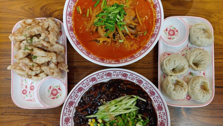  대구 성서 맛집 24시간 영업 중국집 완뽕 이곡점 탕수육이 바삭하니 맛있어요