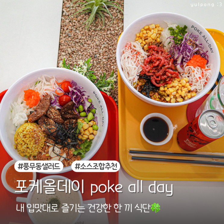  풍무동샐러드 포케올데이 내 입맛대로 즐기는 건강한 한끼 식단