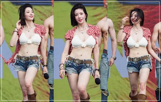 <b>권은비 워터밤</b> 여신 몸매 만들기 위한 <b>다이어트</b> 후기