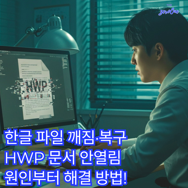 한글 파일 깨짐·복구 문서 안열림 원인부터 해결 방법 가이드