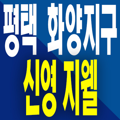  서평택 화양지구 미분양아파트 평택 화양 신영지웰 분양가 공급내용