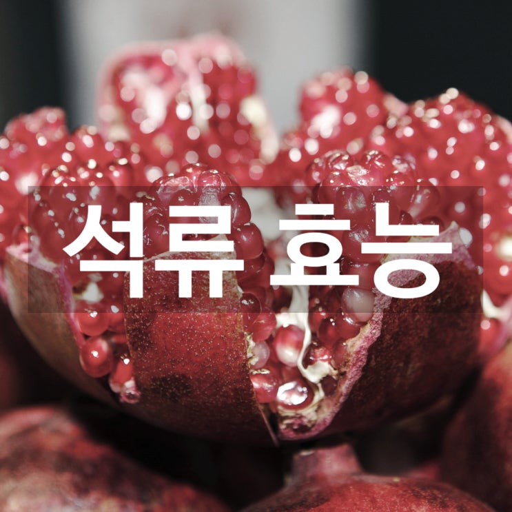  갱년기 여성에게 좋은 석류 효능_비비랩 차주영 석류 콜라겐S 젤리