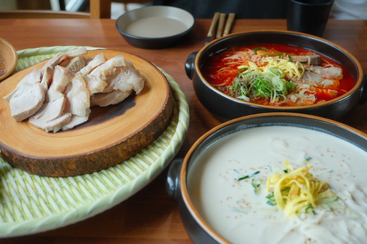  [제주 안덕 맛집] 중소면이 매력적인 국수 한 그릇 – 안덕 동백국수