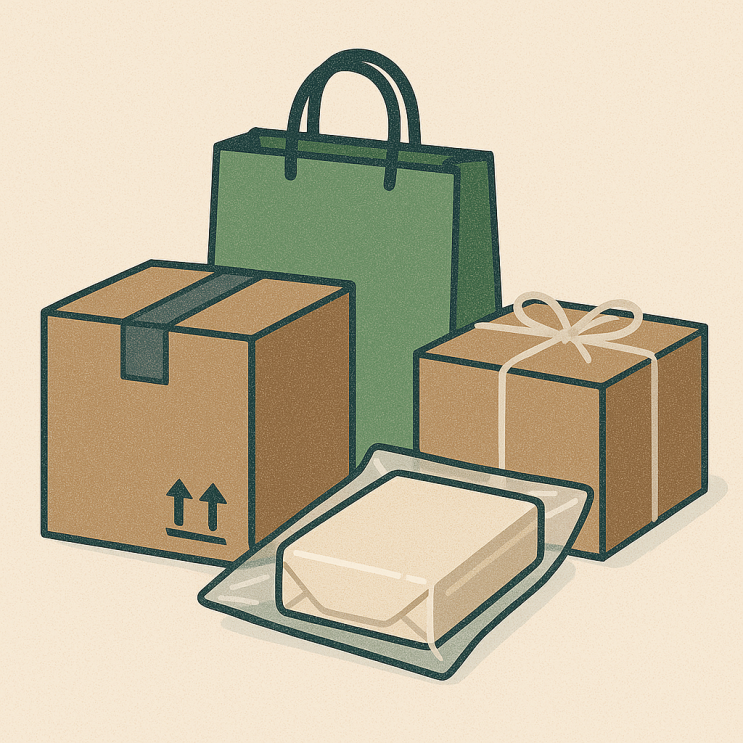  포장(包裝, Package) 패키징(Packaging) 뜻 개념 차이