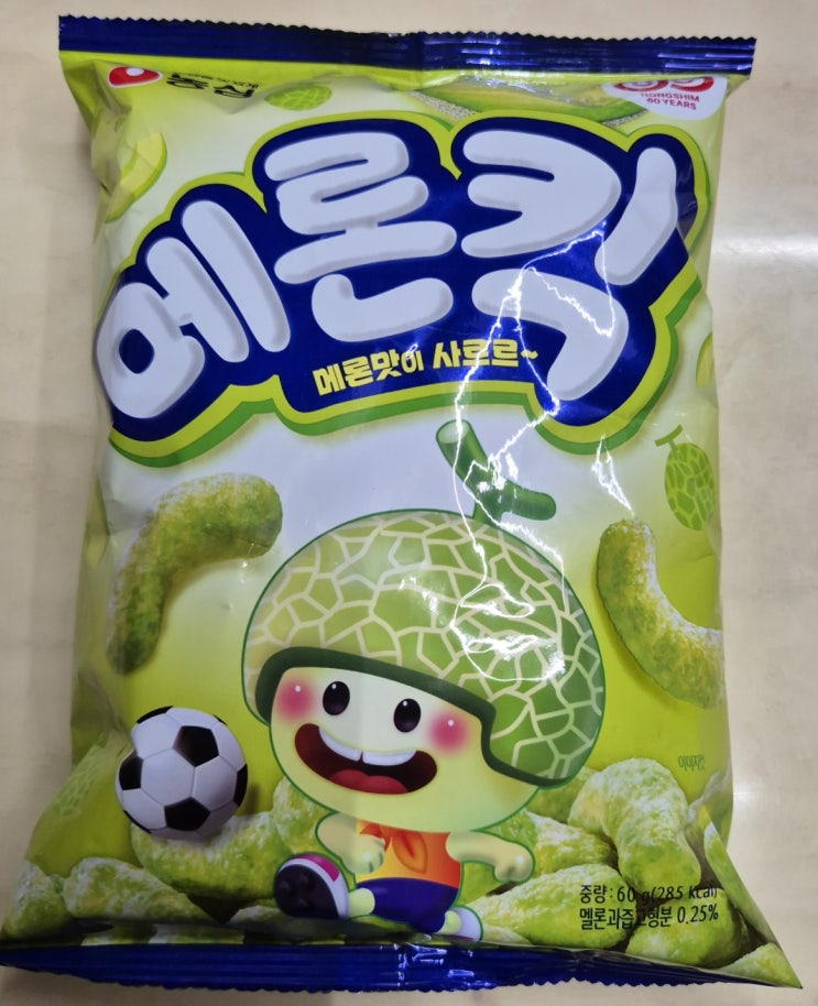  [농심] 메론킥 내돈내산 솔직후기 *무슨 맛/칼로리/원재료