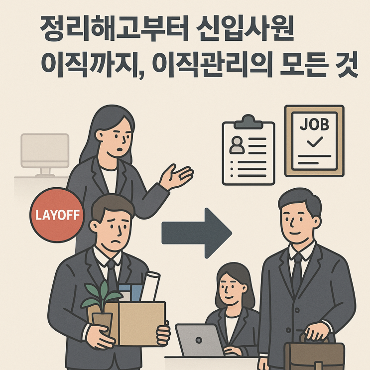  (HR) 정리해고부터 신입사원 이직까지, 이직관리의 모든 것