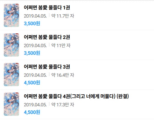  표지 변경) 채팔이-어쩌면 봄愛 물들다 (출판사 이관)
