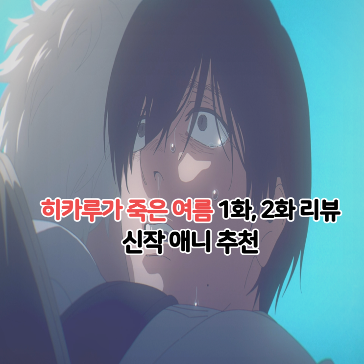  히카루가 죽은 여름 애니 보는곳 OTT