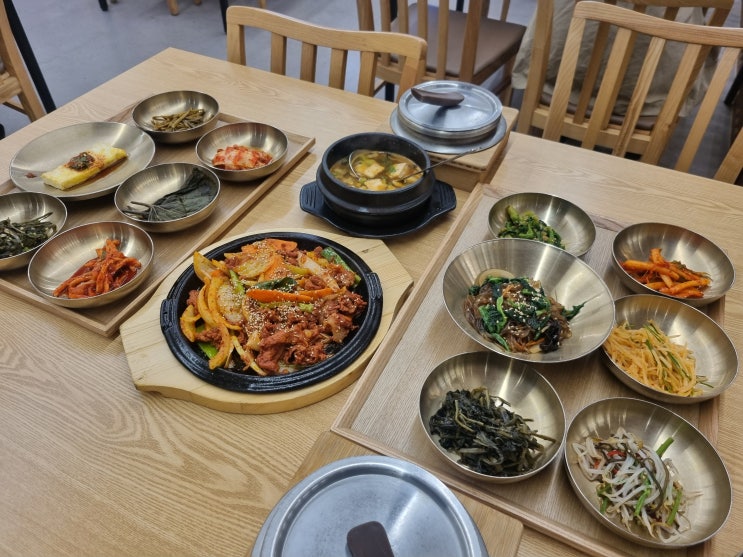  [부천 중동 맛집] 건강하고 정갈한 부천 한정식 추천 식당 효재부엌