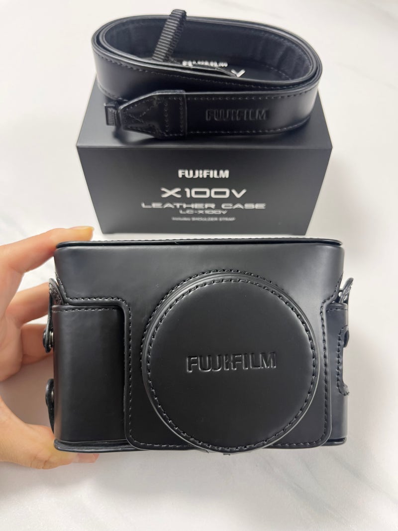 후지 X100VI 카메라 정품 가죽 케이스 LC-X100V 구매후기