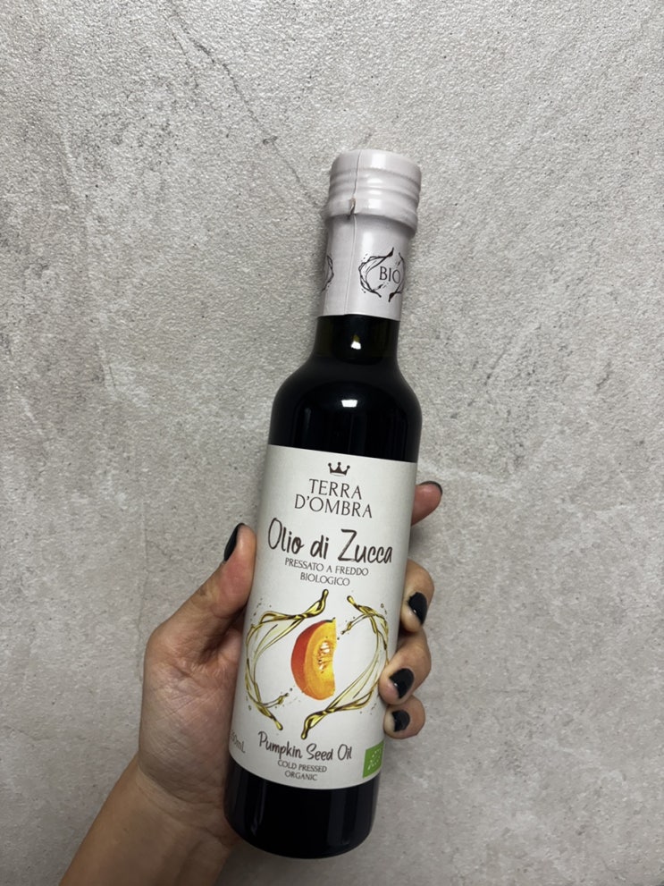  약 대신 선택한 유기농 테라돔브라 호박씨오일로 탈모 예방해요 