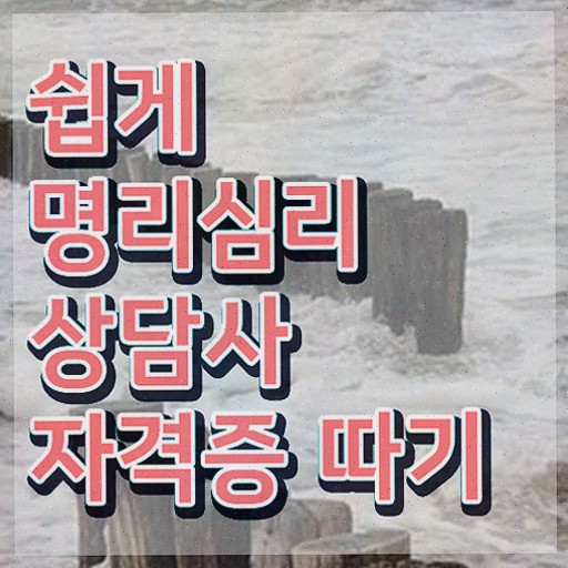  도화살 사주 , 명리심리상담사 응시자격 없이 학습한 후기 및 취업