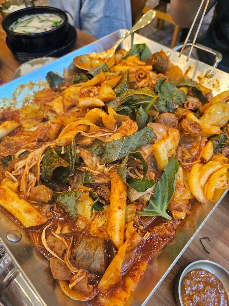  과천 맛집 / 순대국 순대곱창볶음 먹고 싶을 때 순대실록 과천점