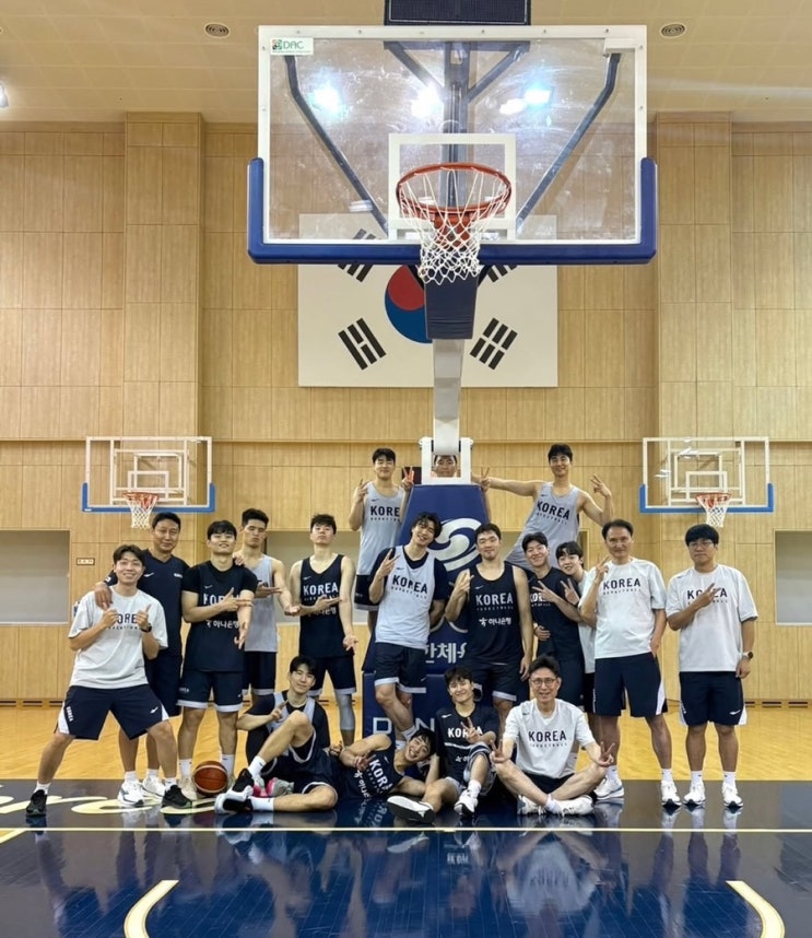 다시 뛴다, 대한민국 <b>남자농구 대표팀</b>  FIBA <b>아시아컵</b> 일정