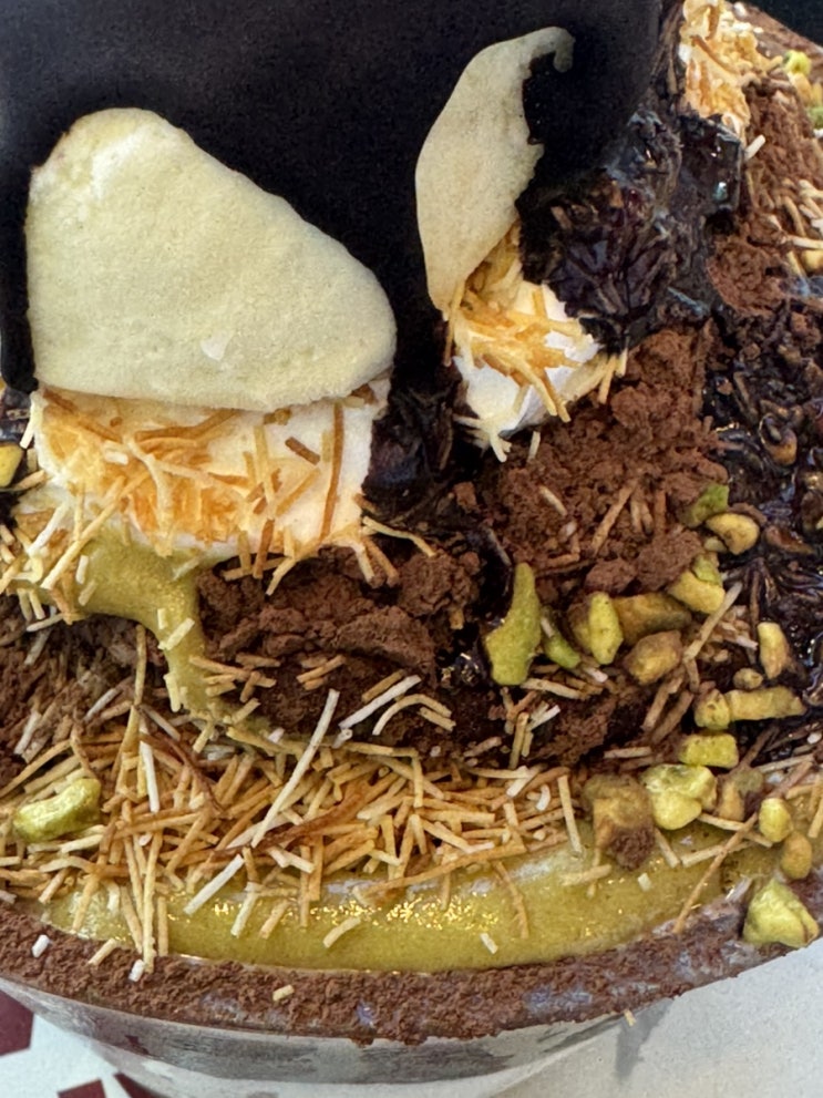  설빙 두바이초코설빙 & 인절미토스트 먹고 감동… 의정부 설빙 숨은 찐 맛집 발견!