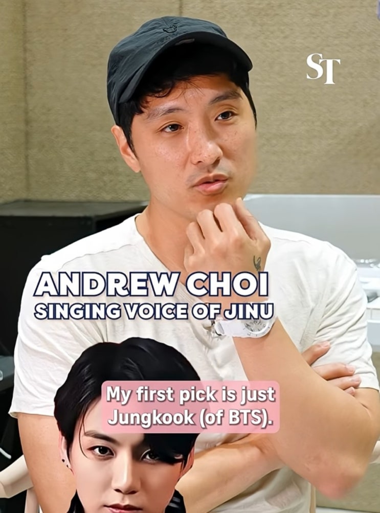 방탄소년단[정국]<b>케데헌</b> K팝 데몬<b>헌터</b> 지누의 보컬, 프리와... 