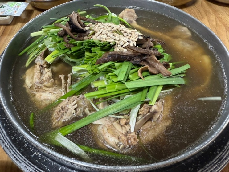  복날에 몸보신 하고 싶을 땐? 평택 안중 "꾸지뽕 능이 백숙" 내돈내산 후기