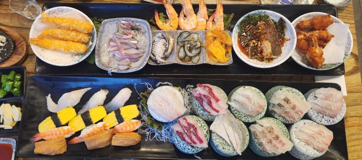  [청라맛집] 청라에서 상다리 부러지는 회 한상! 나는바다다 청라본점