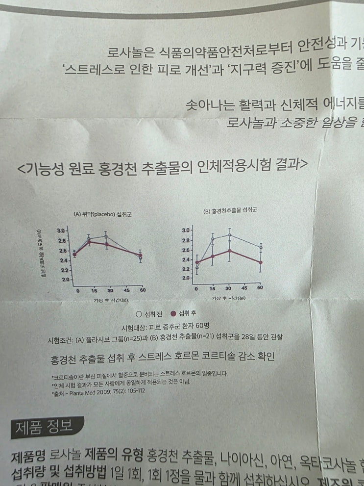  스트레스로 지친 당신을 위한 해결책! [세레비 로사놀] 홍경천·옥타코사놀로 피로개선과 지구력 증진까지