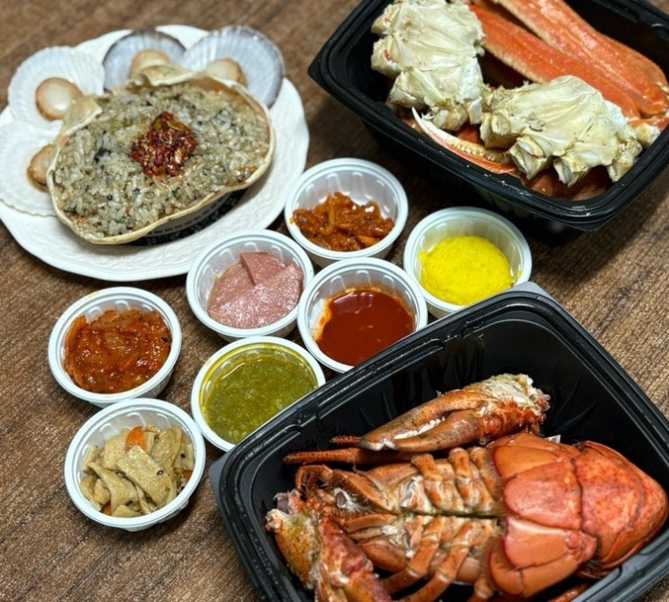  고성맛집 승화네크랩보트 고성 델피노 맛집 강원도대게 포장
